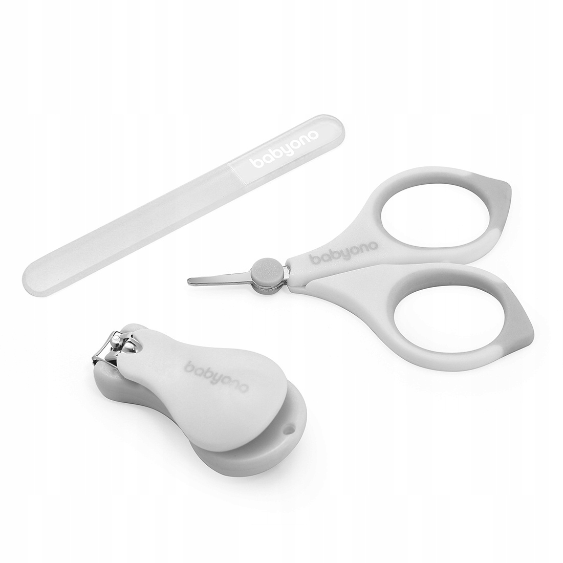BabyOno ZESTAW KOSM. W ETUI NOŻYCZKI CĄŻKI PILNIK Marka Babyono