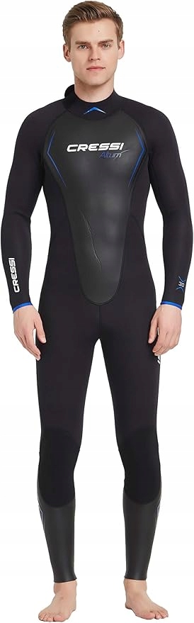 Pianka do pływania męska Cressi Altum Monopiece 3 mm black/blue 3XL