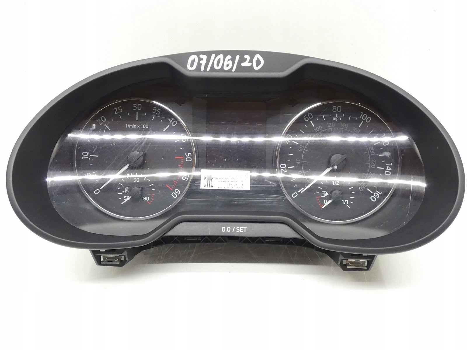 dials dials display SKODA OCTAVIA III 2.0 TDI 5E0920970D UK