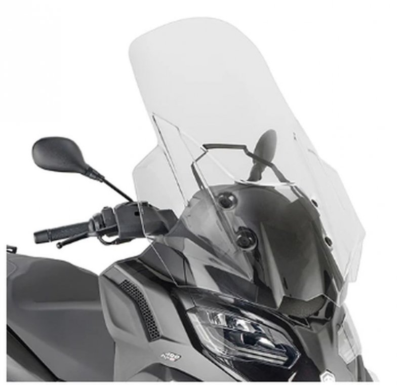 Kappa Čelné Sklo Piaggio MP3 Hpe 400 Sport 530 Exclusive (22-23) 71,5X65CM +19cm