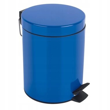 Levně Odpadkový koš Spirella Sydney s pedálem, 3 l, modrý