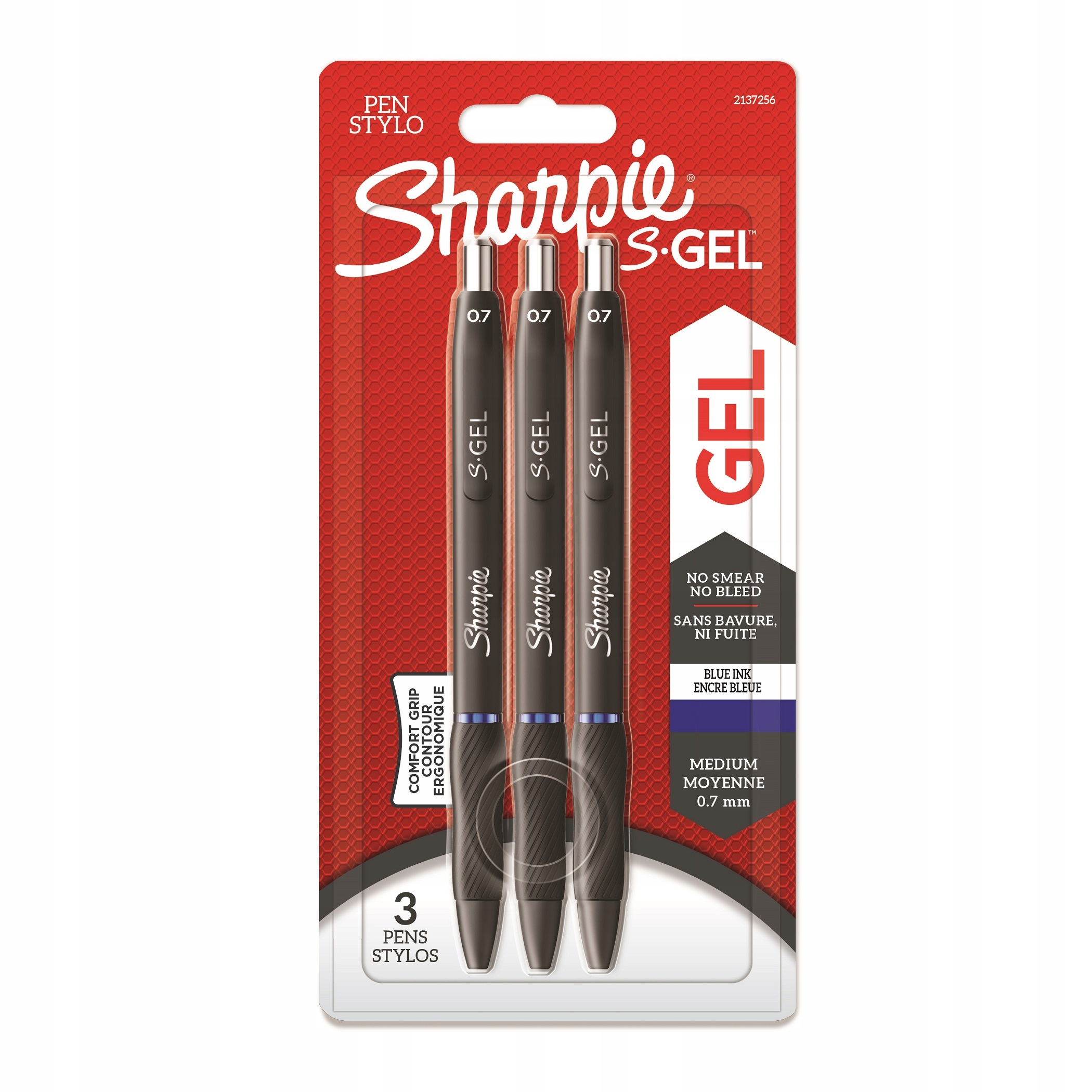 

Długopisy żelowe Sharpie S-Gel M 3szt. niebieskie