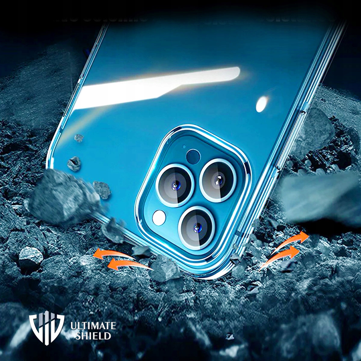 WZMOCNIONE ETUI CLEAR OBUDOWA DO REALME 12 5G + PANCERNE SZKŁO Rodzaj gadżetu filmowy