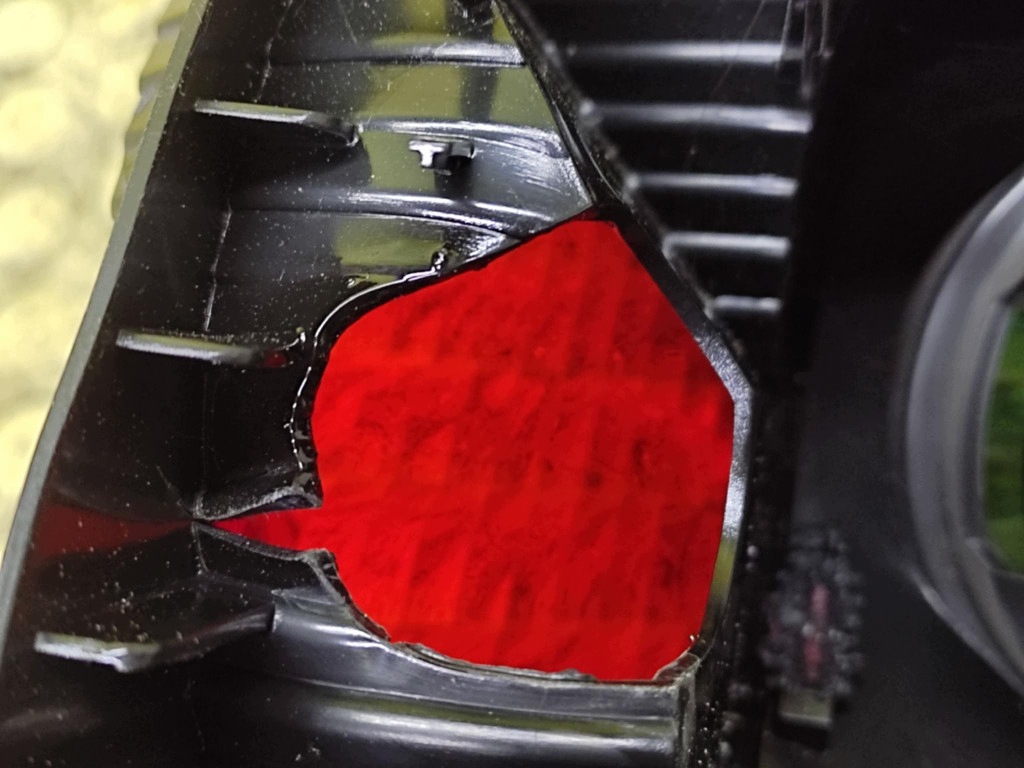PEUGEOT 407 light right rear part