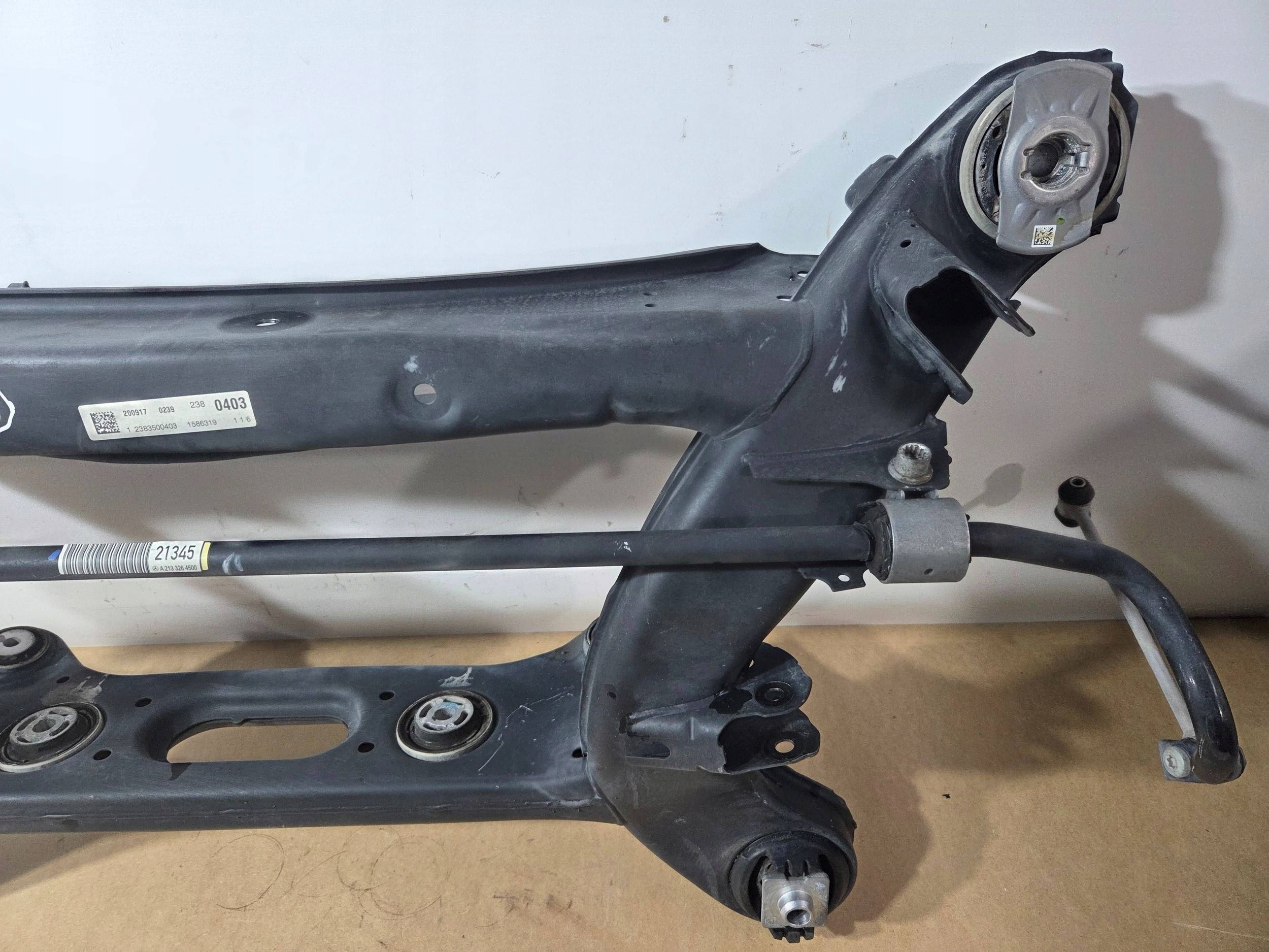 Mercedes-Benz E W213 axle beam springing rear. A2133264500 (K438)