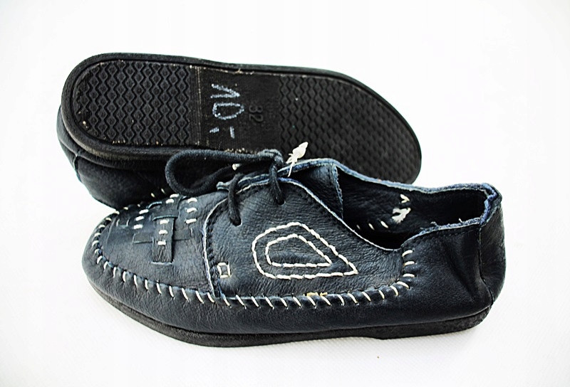 Buty dziecięce Mokasyny dla dziewczynki SKÓRA r. 32 WYPRZEDAŻ Marka Wojtyłko