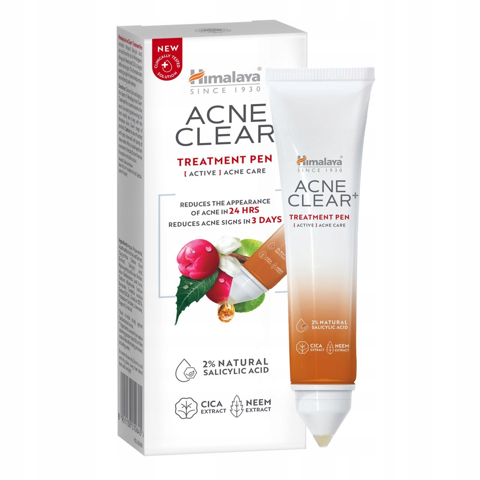 Himalaya Acne Clear+ Přípravek Na Akné A Ekzémy 15 ML