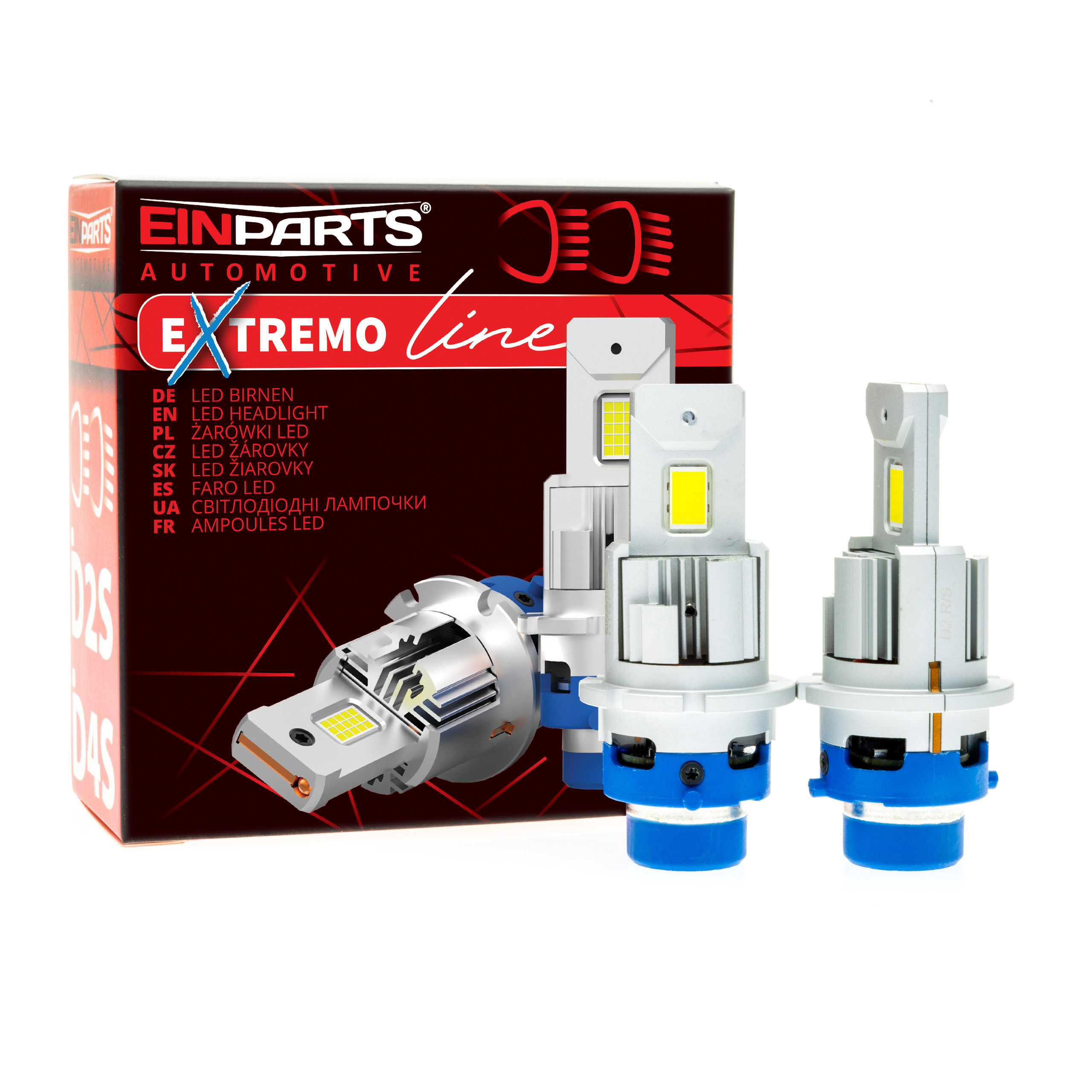 Led Žiarovky D2S 9V/16V 6000K 7500LM