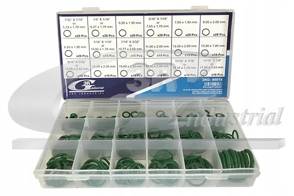 3RG ZESTAW USZCZELEK KLIMATYZACJI 270 SZT.