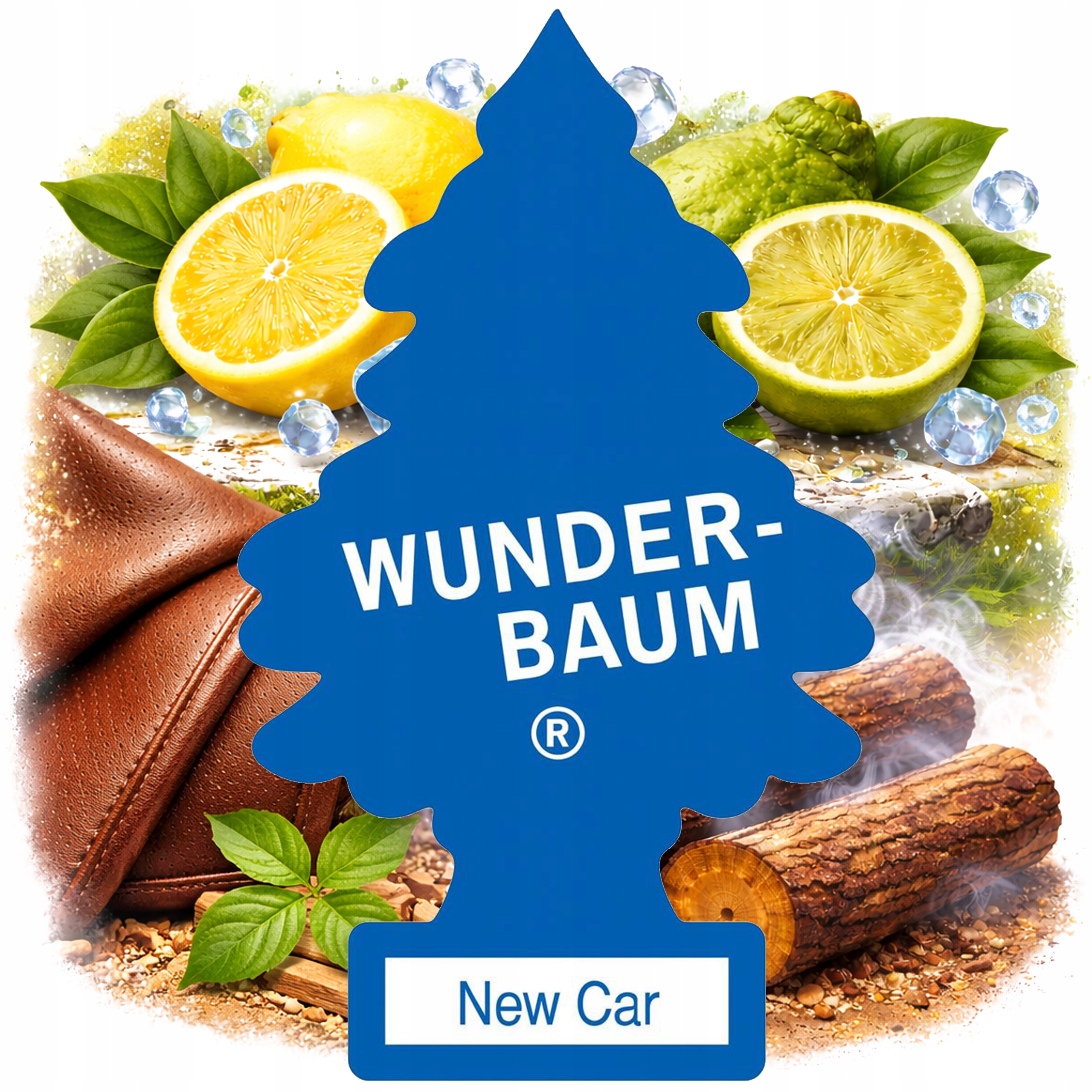 Wunder Baum New Car Choinka Zapachowa Zapach Zawieszka do Auta Samochodu