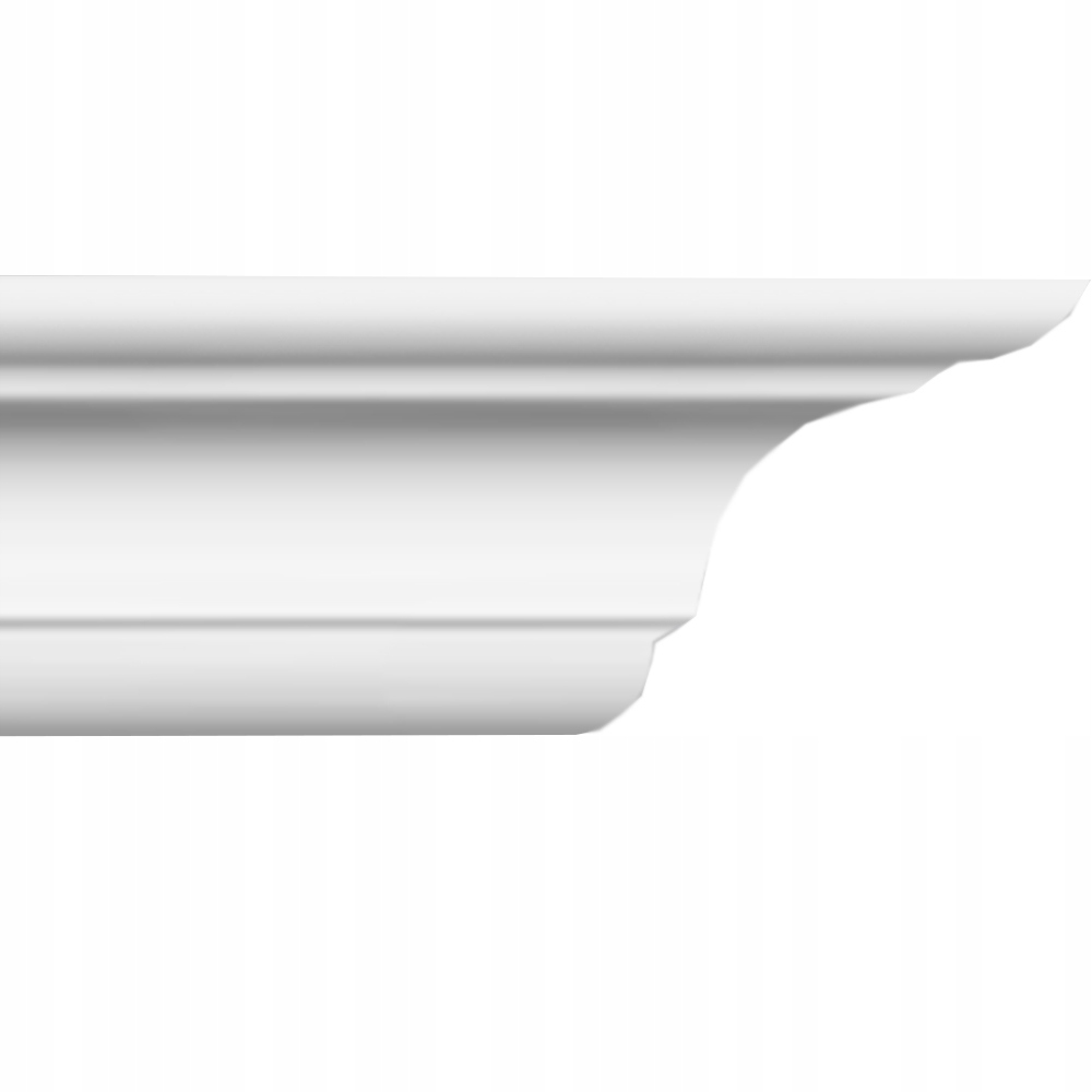 LISTWA SUFITOWA PRZYSUFITOWA SZTUKATERIA XPS BIAŁA dł. 2m