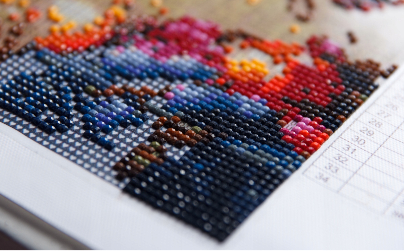 DUŻA MOZAIKA DIAMENTOWA 7D MANDALE HAFT DIAMENTOWY Płeć chłopcy dziewczynki