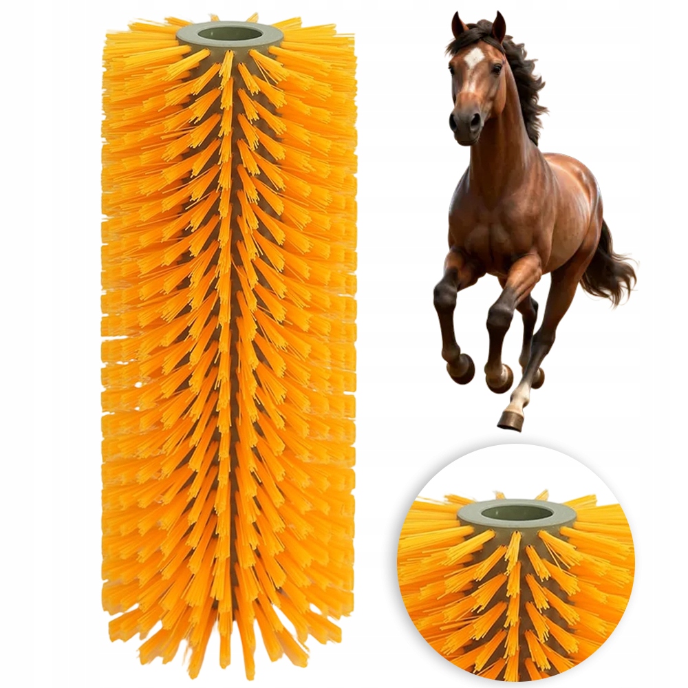 Velký kartáč na česání koní, krav, ovcí Ocas a hříva