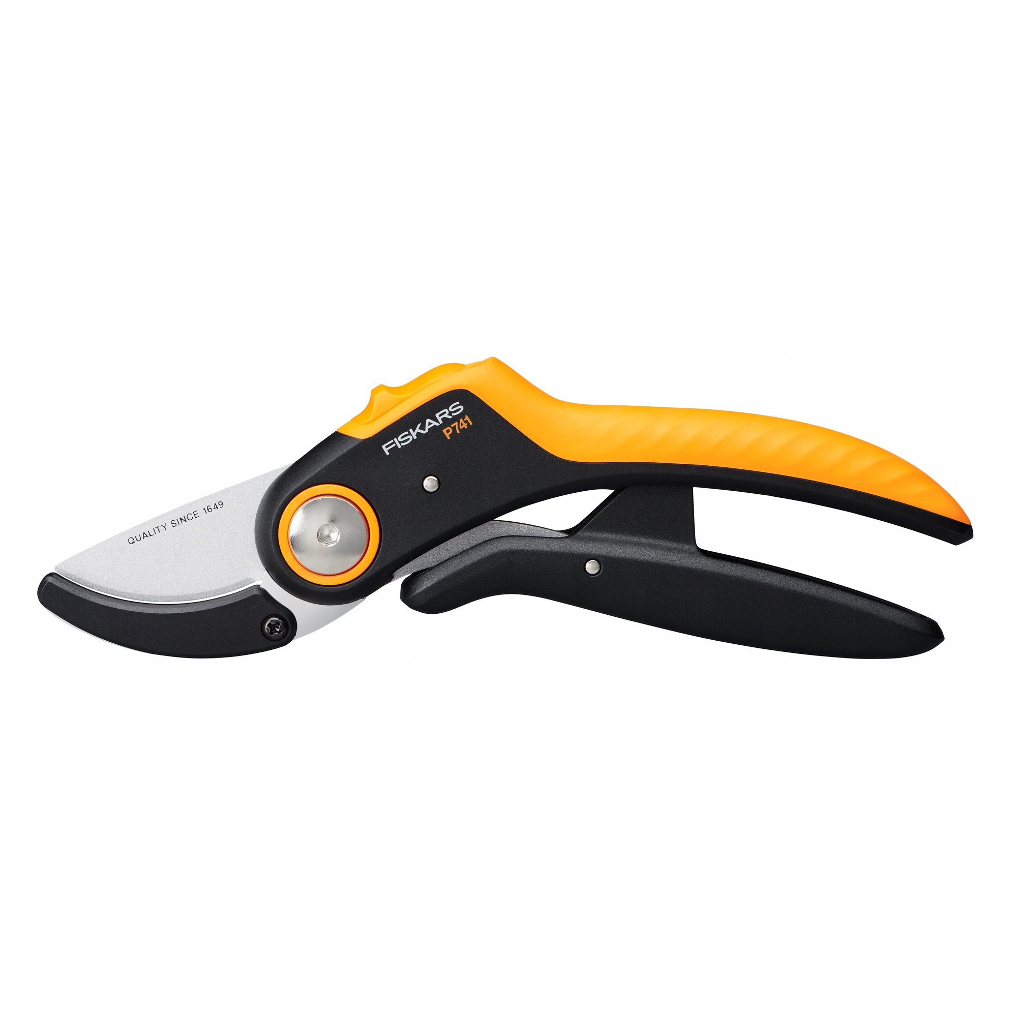 Fiskars Sekator ogrodowy kowadełkowy P741 Plus Power-Lever suchych gałęzi