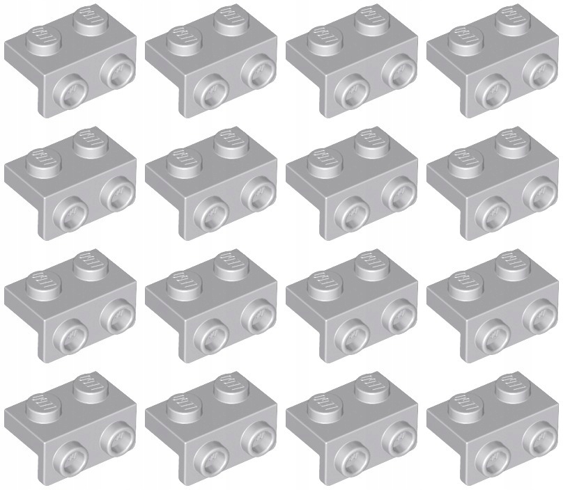 

Lego 99781 Płytka Łamana szara jasna (9g) 16 szt.
