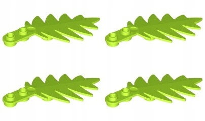 

Lego 6148 Liść Palmy Lime Nowy (8g) 4 szt.