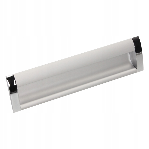 Uchwyt meblowy wpuszczany UA08-160 ALUMIN /CHROM