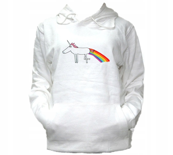 

XL Bluza Kaptur Damska Unicorn I Want To Believe