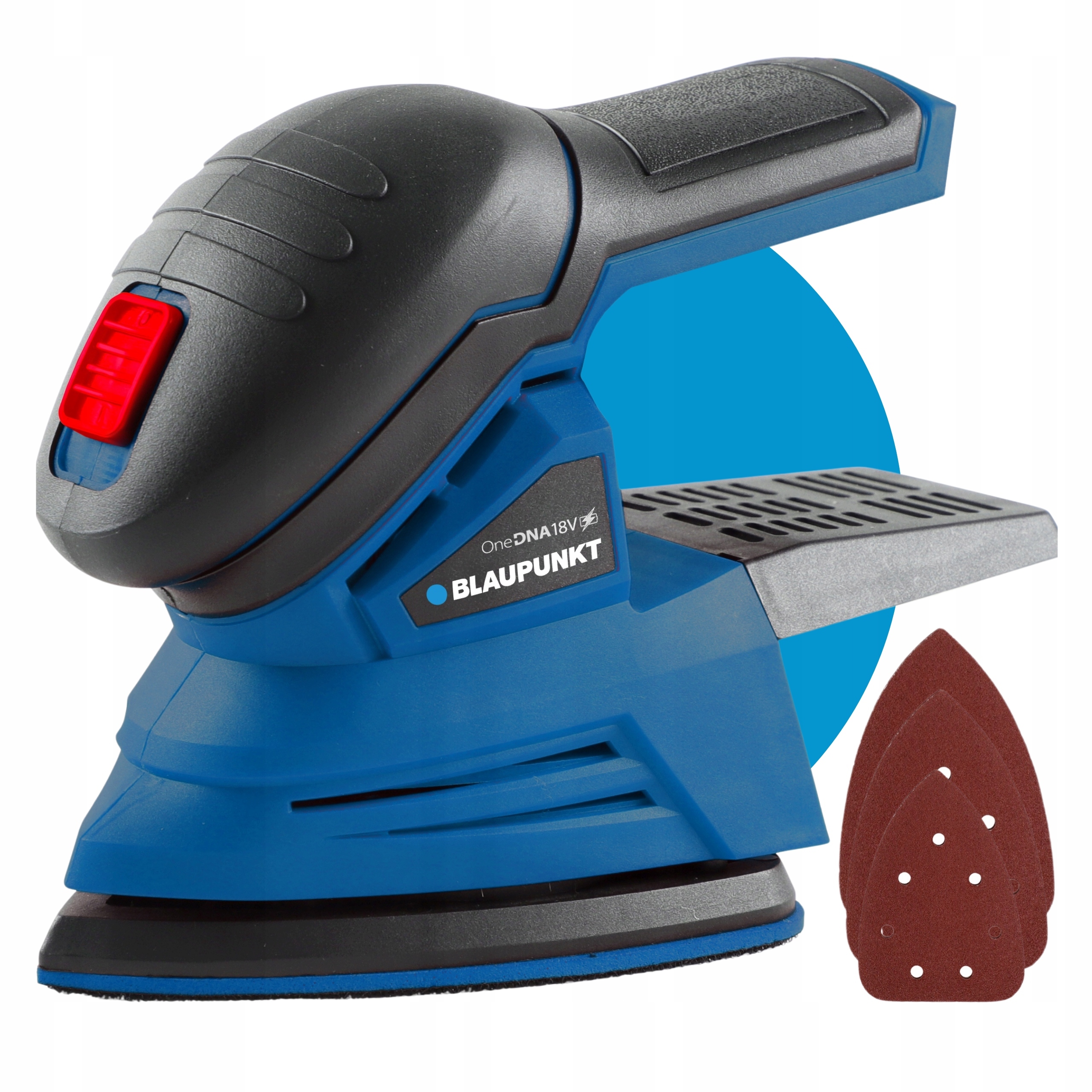 Szlifierka Oscylacyjna Akumulatorowa Delta 3x Papier Blaupunkt CO2010