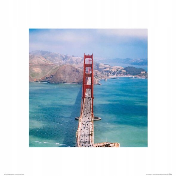 

Golden Gate - reprodukcja 60x80 cm