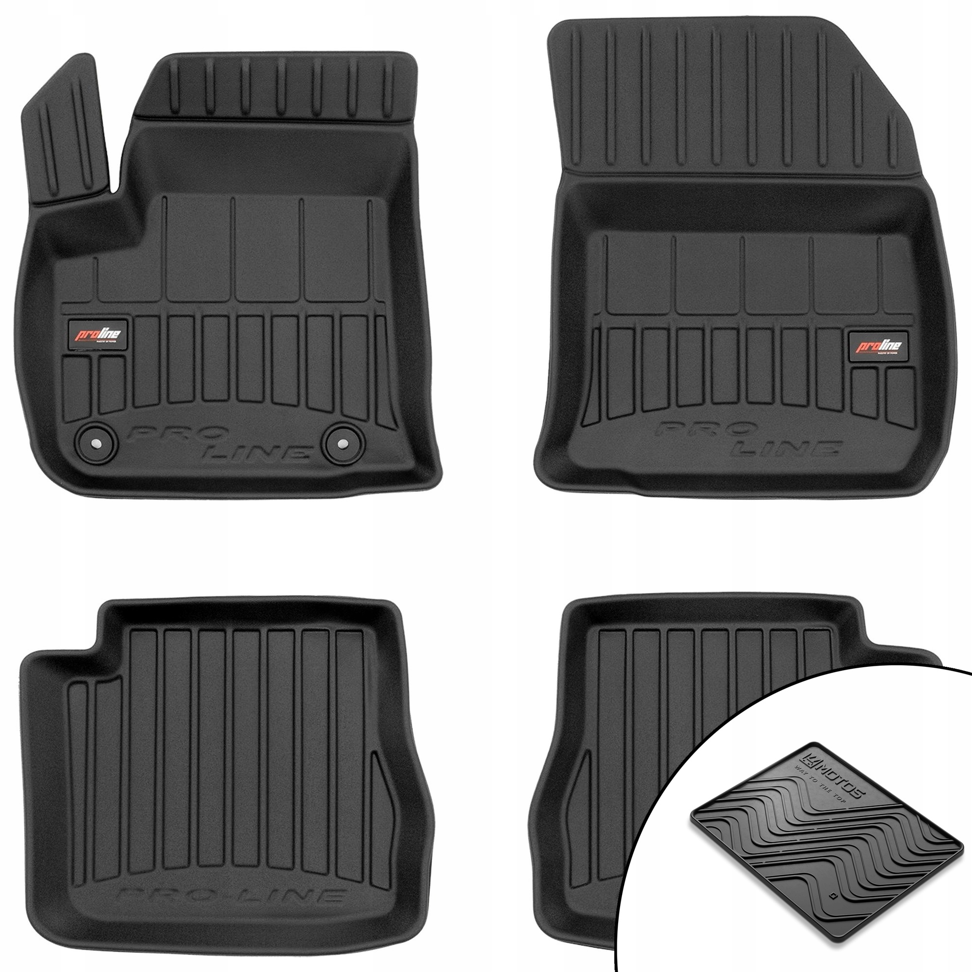 3D gumové rohože Citroen e-C4 od roku 2020 rohož zdarma