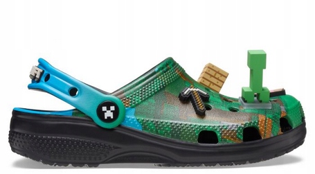 Nazouváky Crocs Minecraft Classic Clog Chodaki Limited Edition 41-42 M8 W10