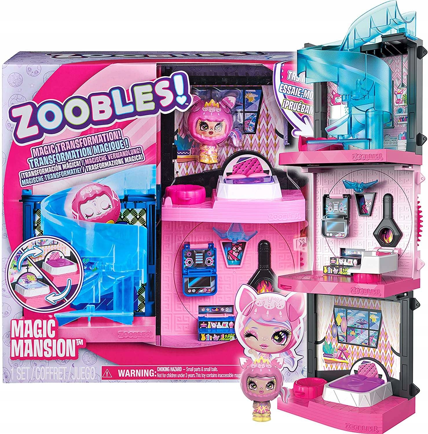 

Zoobles Z-girlz Duży Domek Dla Lalek Figurka