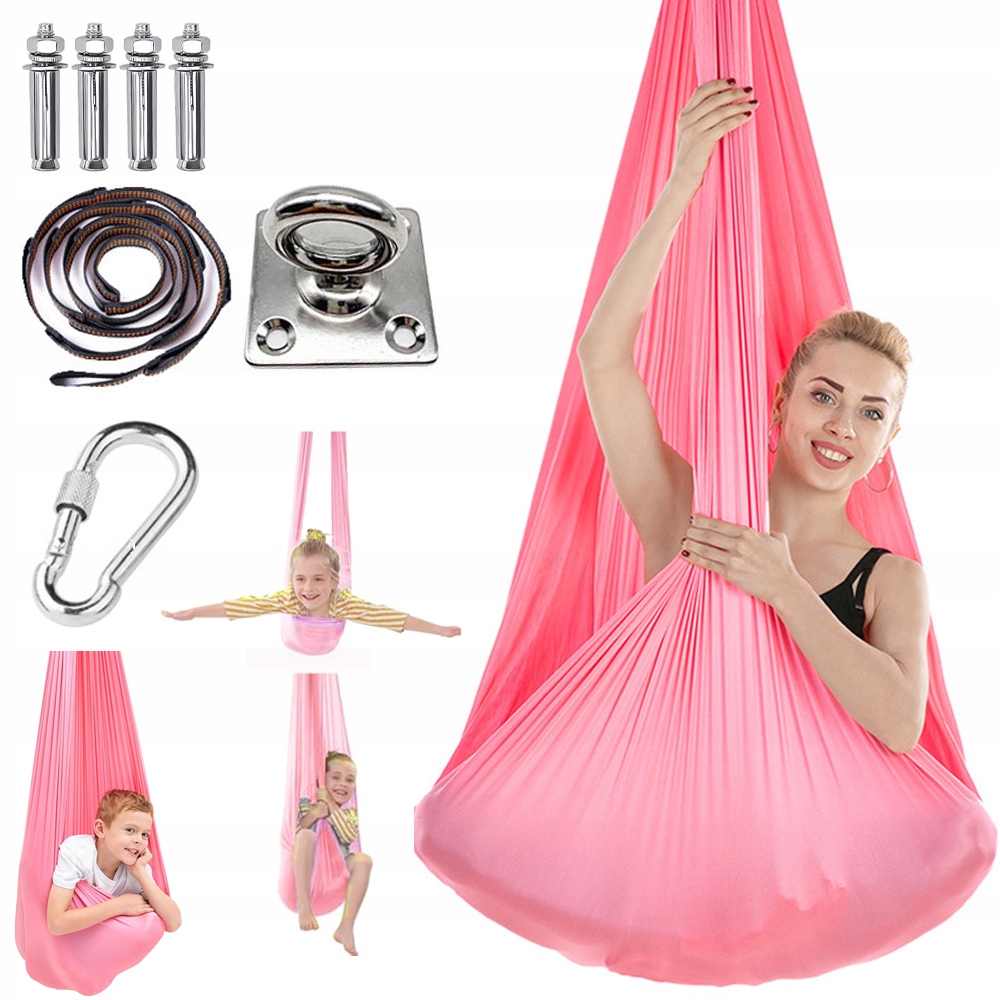 Akrobatická Šála, Šátek Aerial Silk Multifunkční 280 X 150 CM Pro Děti