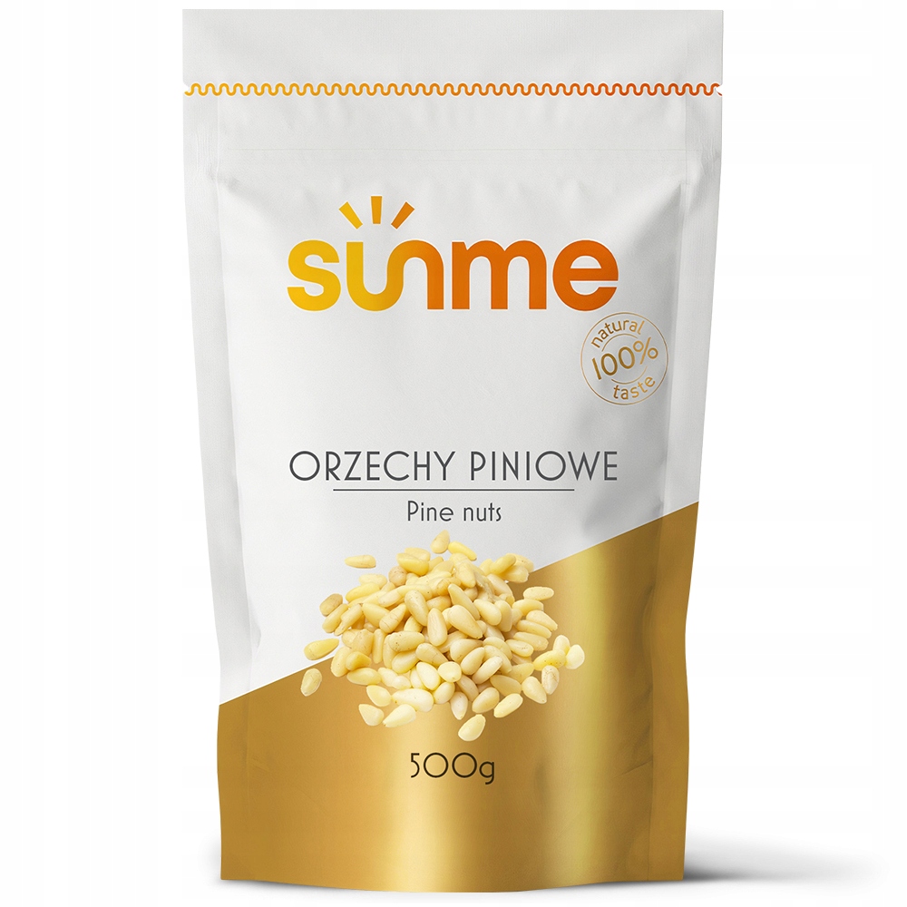 Sunme Piniové oříšky Piniové ořechy čerstvé přírodní zdravé 500 g Kvalita