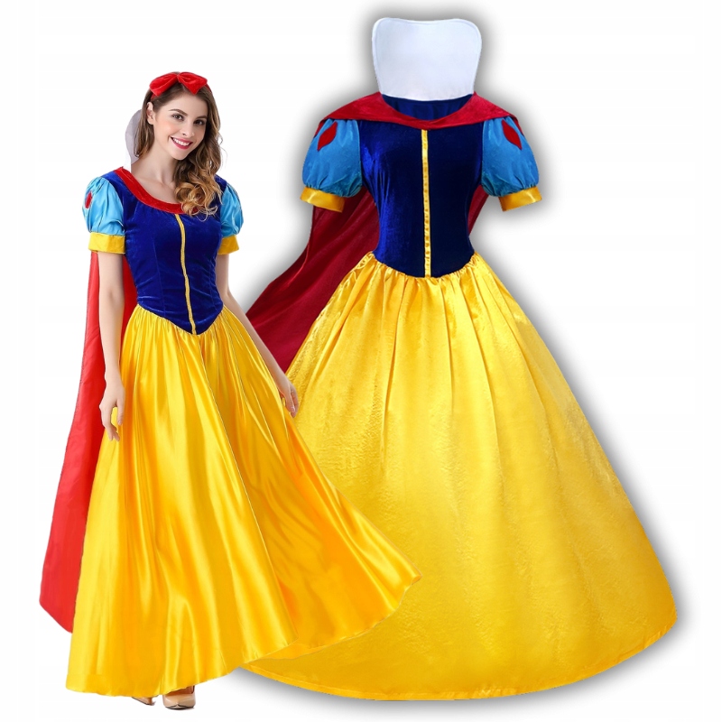 Šaty Kostým Převlek Sněhurka Cosplay Xxs 146 152