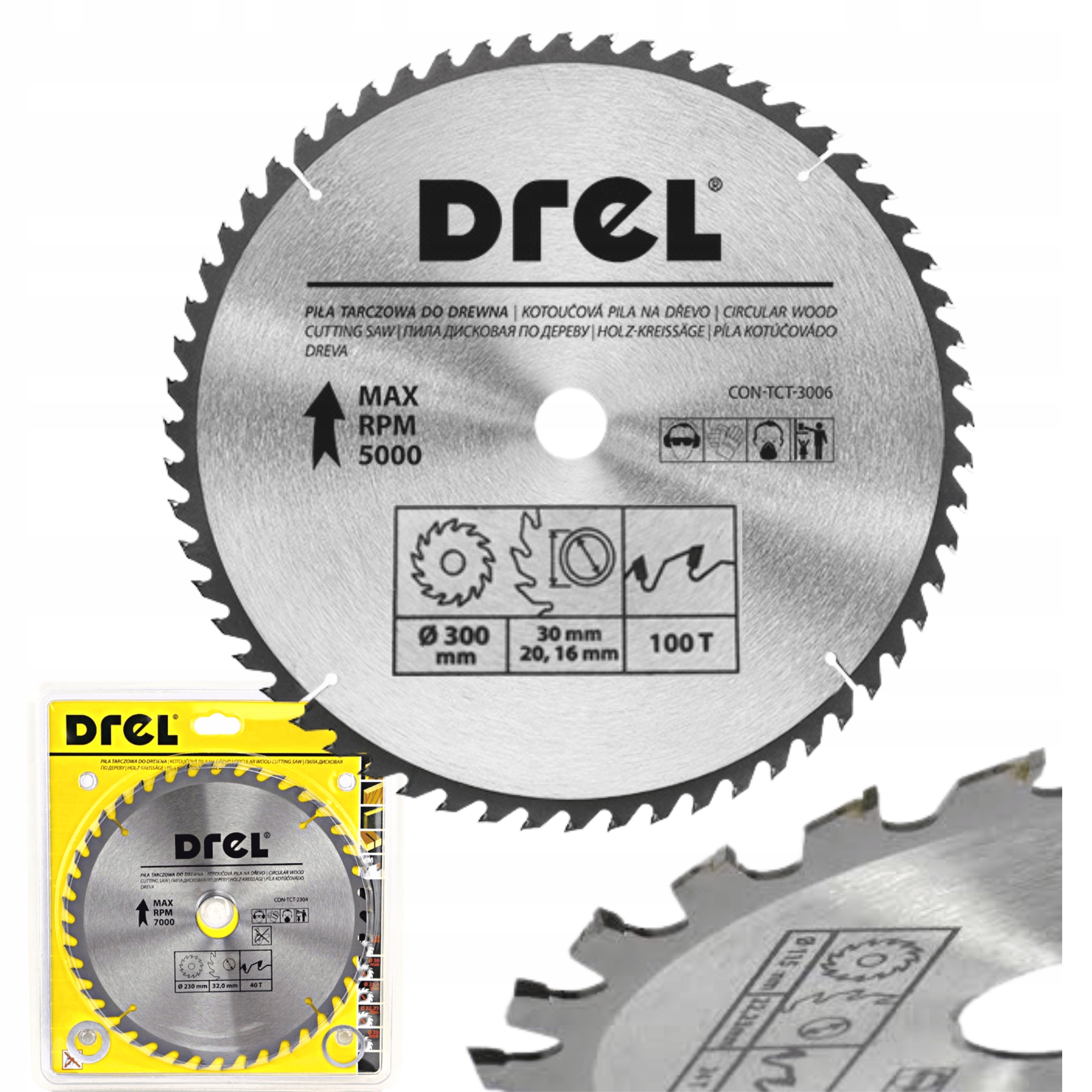 

Tarcza Do Drewna Piła Widiowa 300 X 30 mm 100T