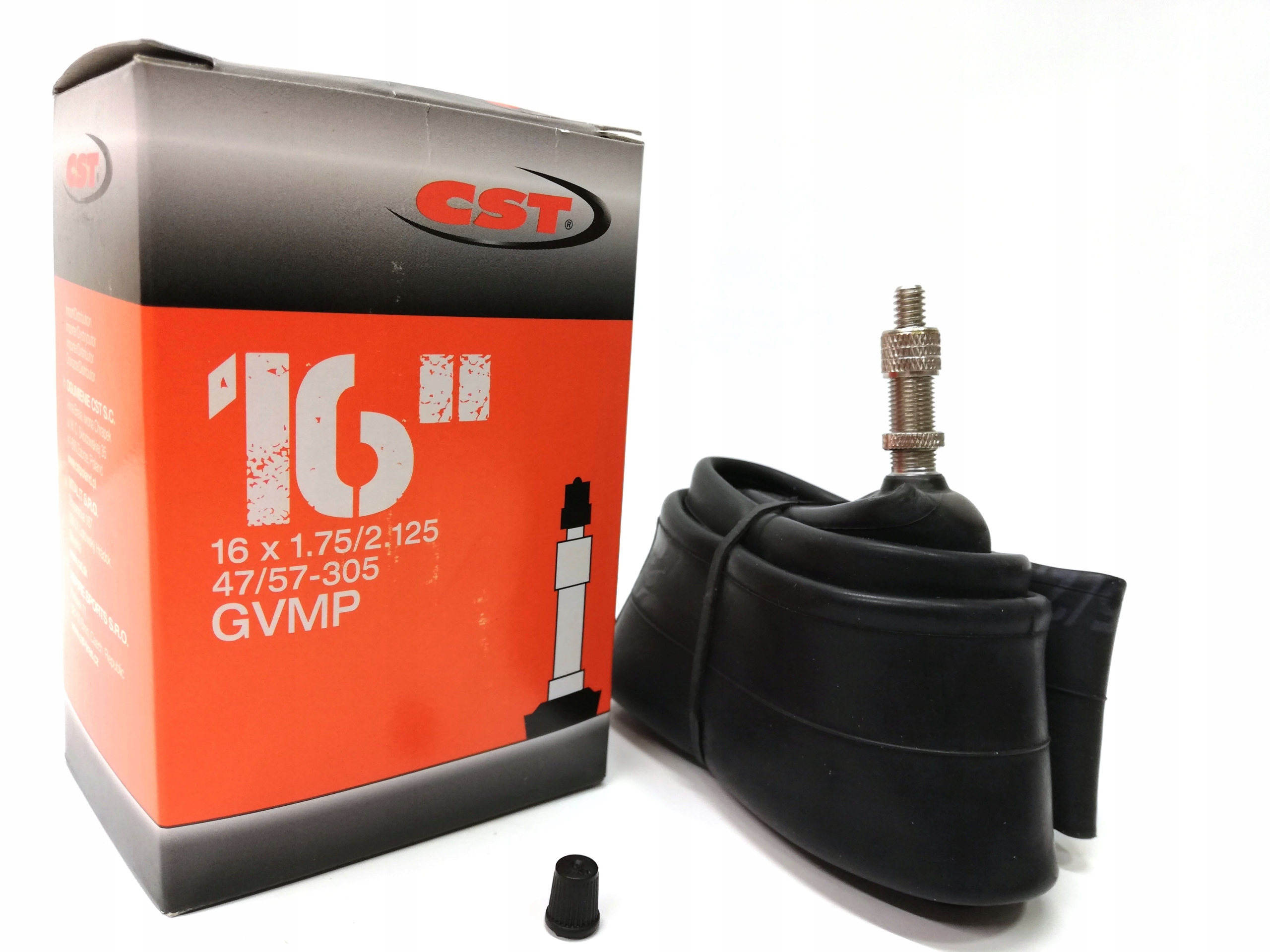 

Dętka Rowerowa Cst TB-CS011 16x1.75/2.125 Zawór DV