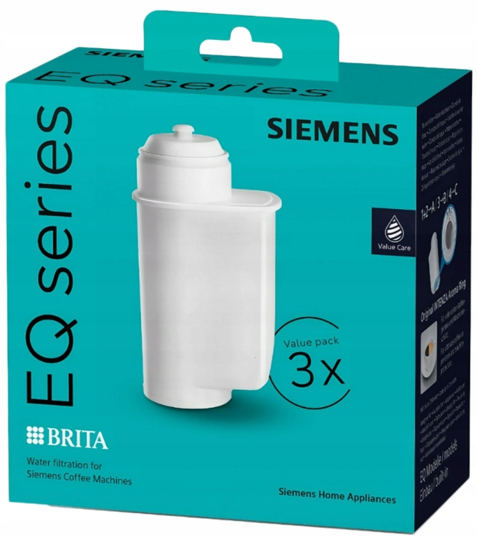 Filtry Siemens Brita Intenza TZ70033 do ekspresu Eq. series, 3szt-Tassimo