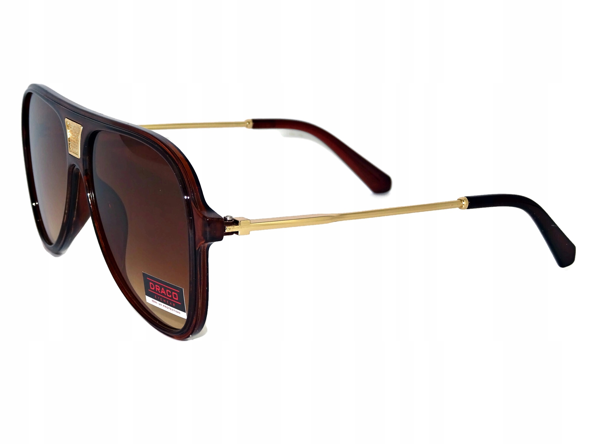 

Męskie Okulary Przeciwsłoneczne brązowe gradient