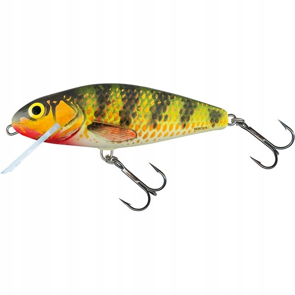 Wobler Salmo Perch 8cm 12g Floating Holographic Perch QPH007