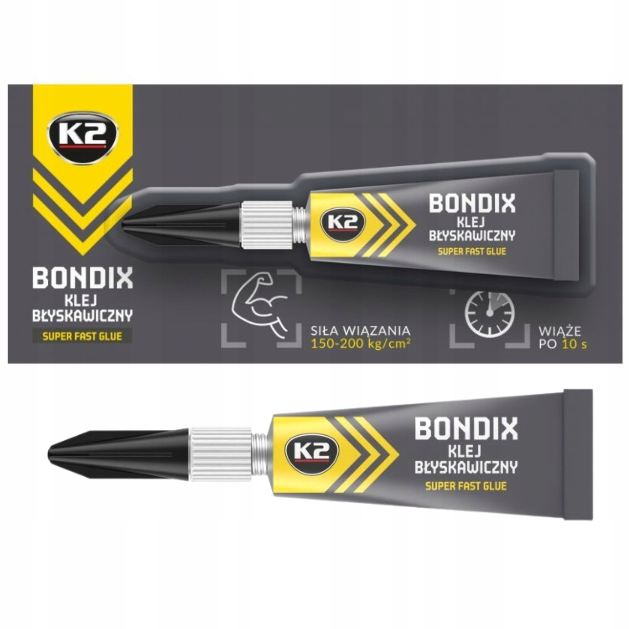 

K2 Bondix Fast 3gr Klej błyskawiczny