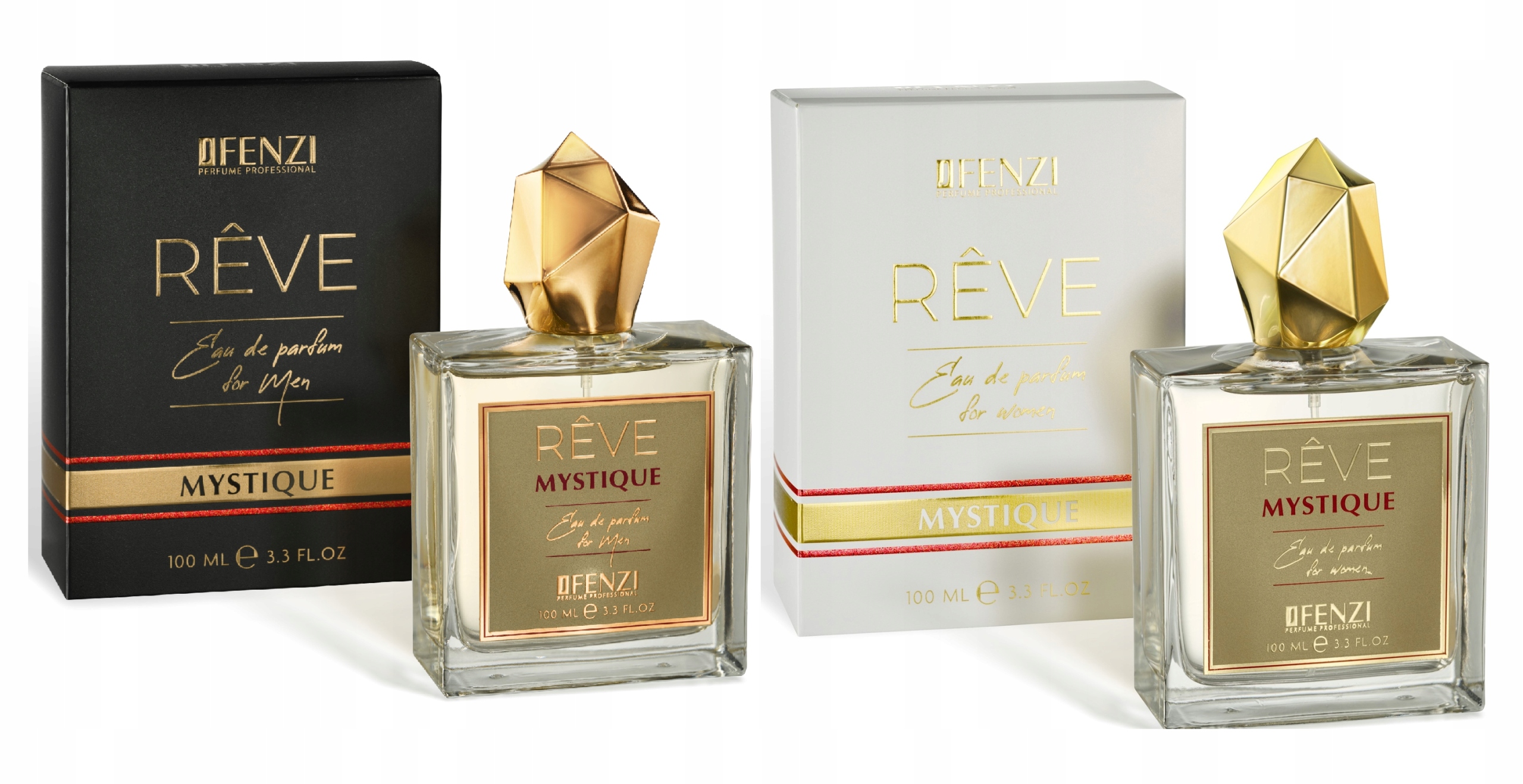 JFenzi Reve Mystique Men Women 2x100 ml parfémovaná voda