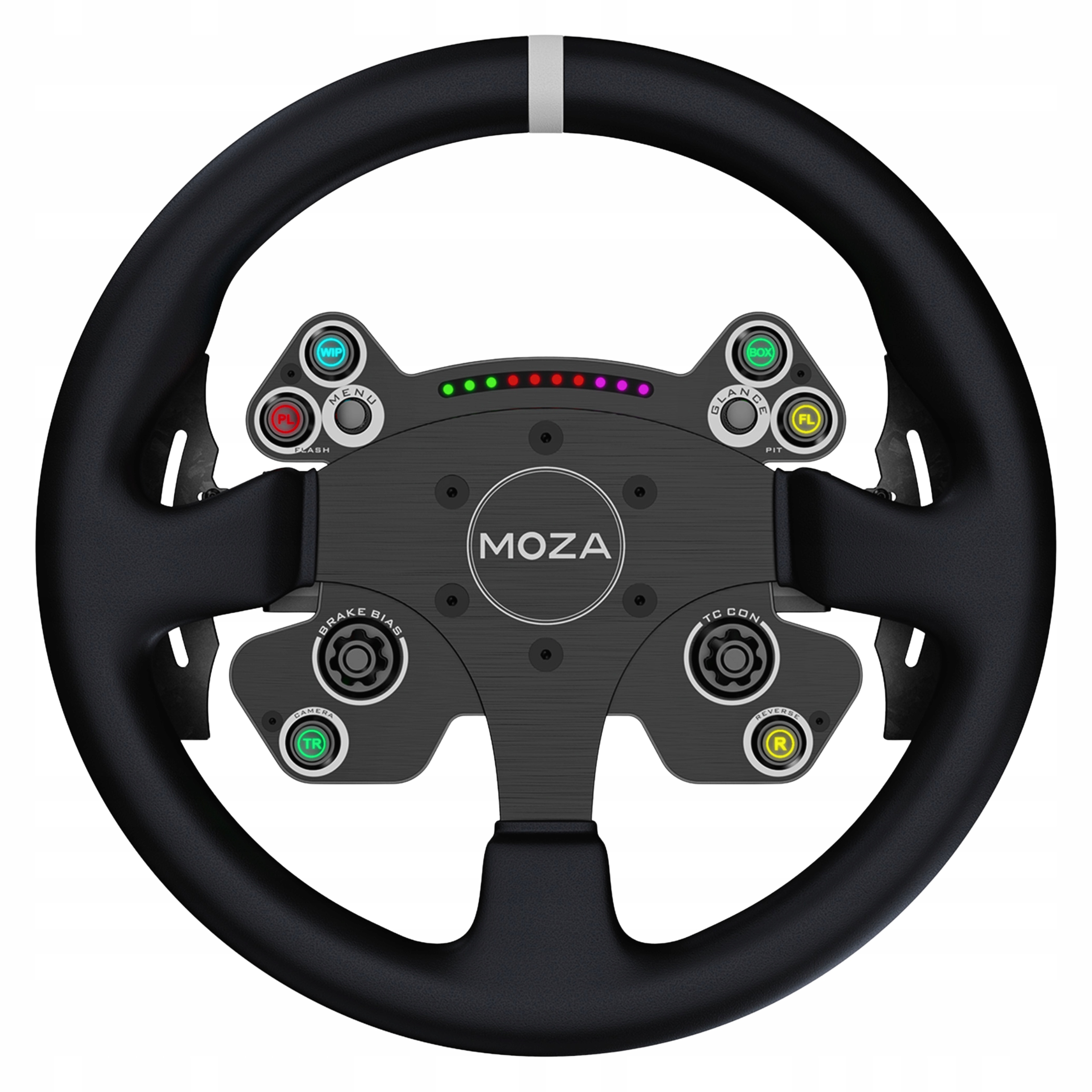 Volant Moza Racing Cs V2P Pc Quick Release Led Bezdrátový simulátor