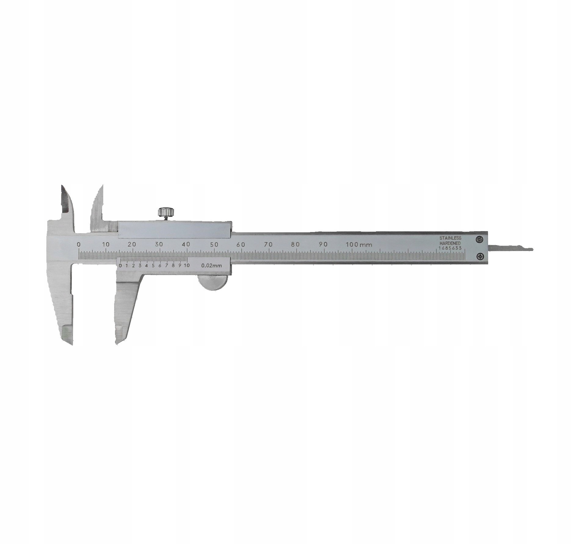 Analogová Měřička 100 x 30 MAUa 0.02 mm Monoblok Inox