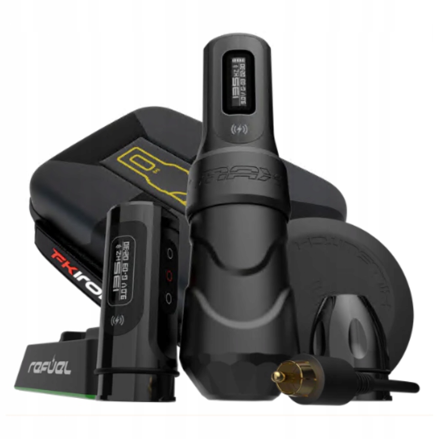 Strojek na na tetování Flux Max Wireless Black Ops Ultra Package 3,2 mm