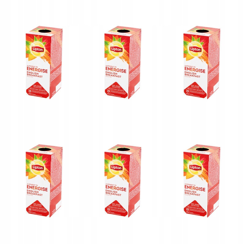 Lipton Classic English Breakfast 25 obálek 50 g X6