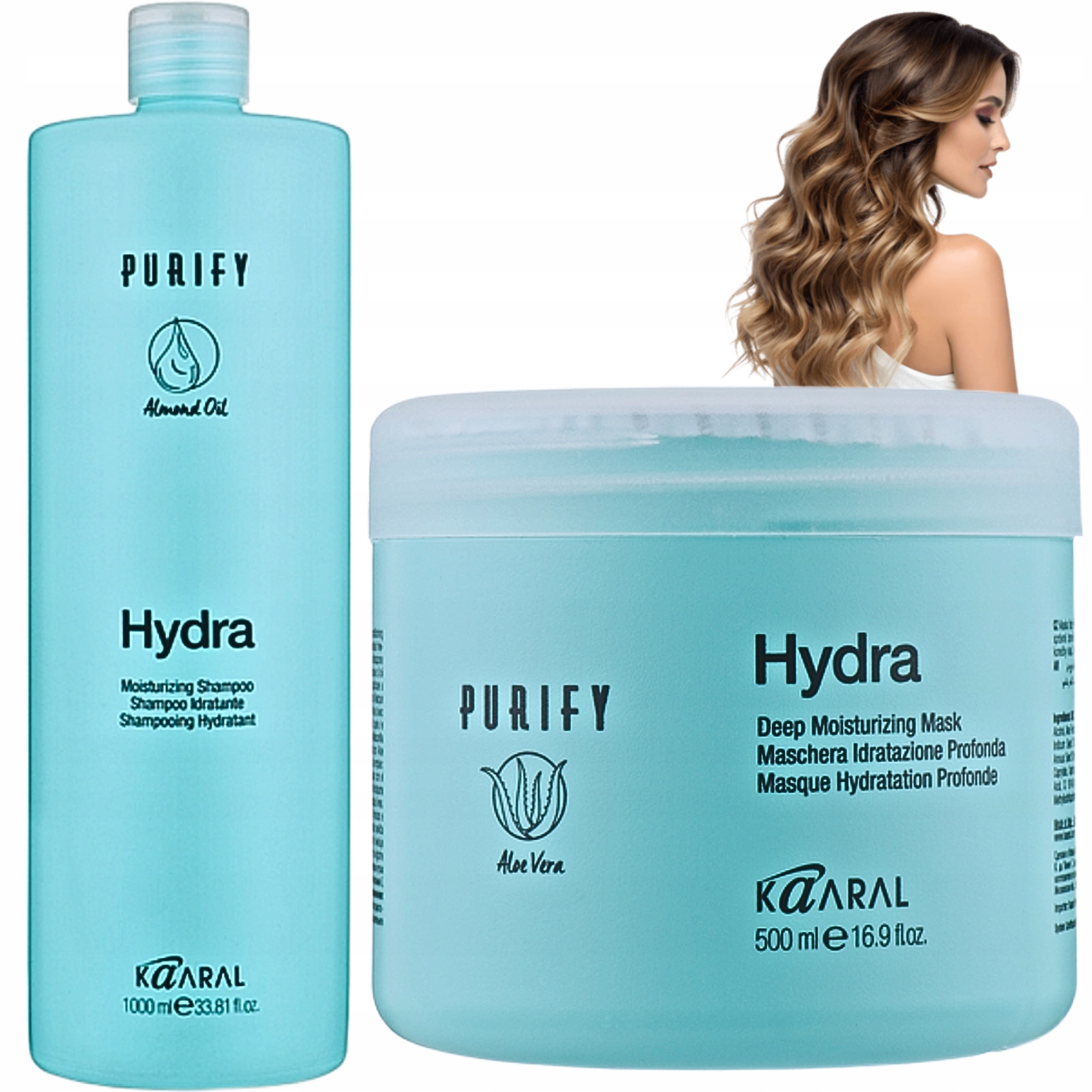 Set Kaaral Hydra Regenerační a hydratační pro všechny typy vlasů