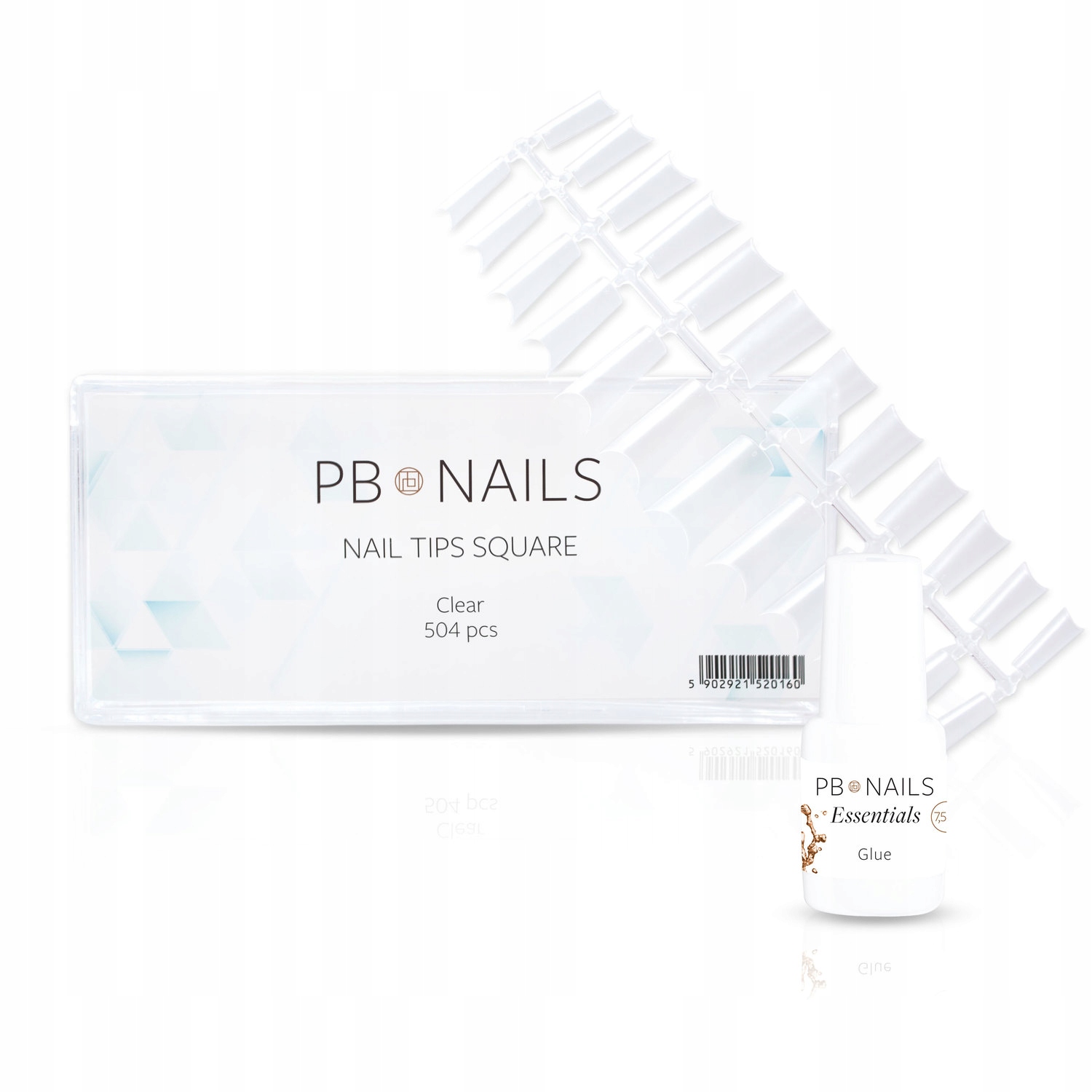 Sada tunelových tipů a lepidla na tipy Pb Nails