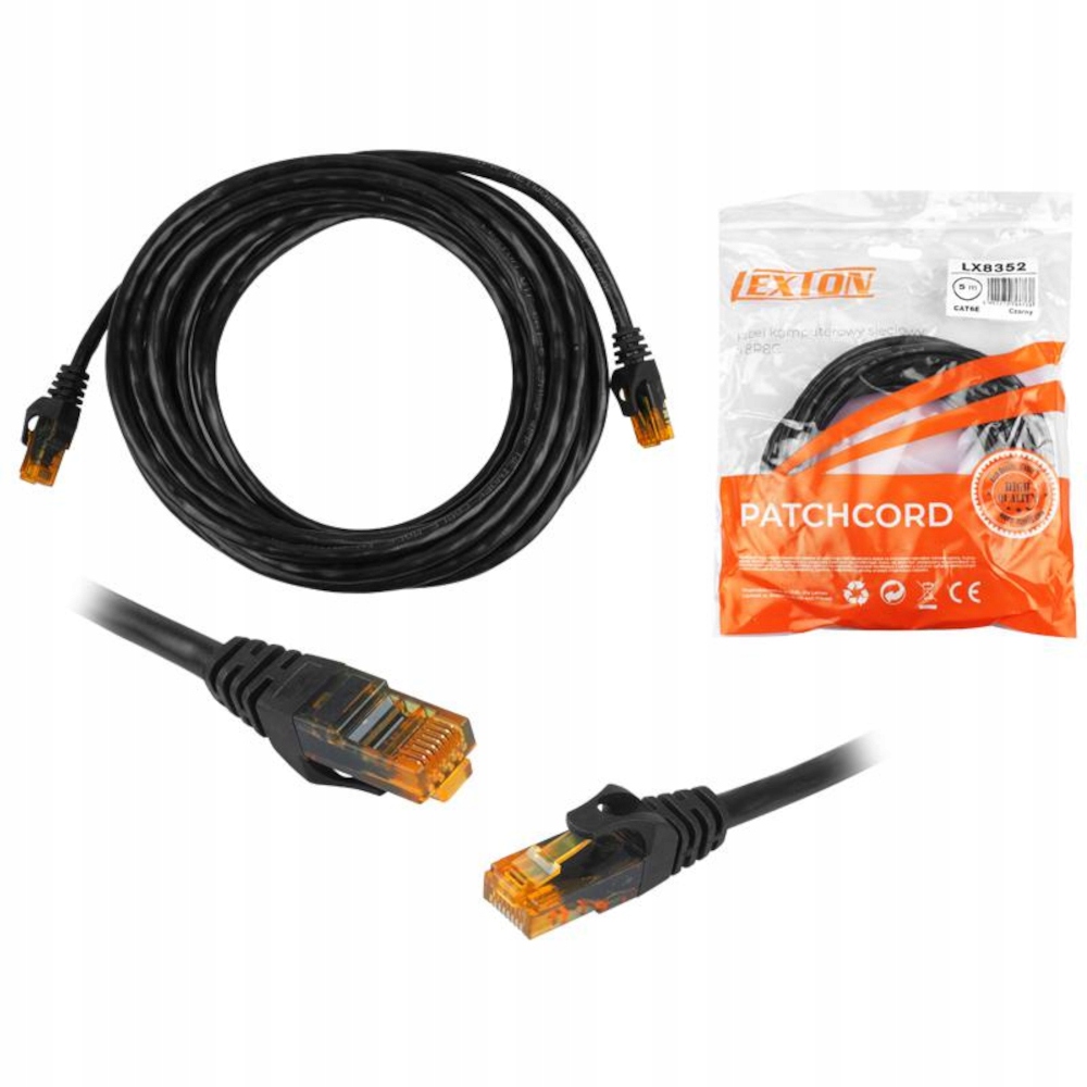 

5m Kabel Sieciowy 1:1 8P8C LX8352 CAT6E