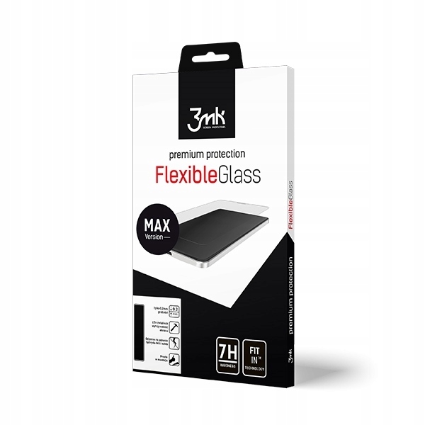 3MK FlexibleGlass Max Xiaomi Redmi Note 5Al czarny/black, Szkło Hybrydowe z