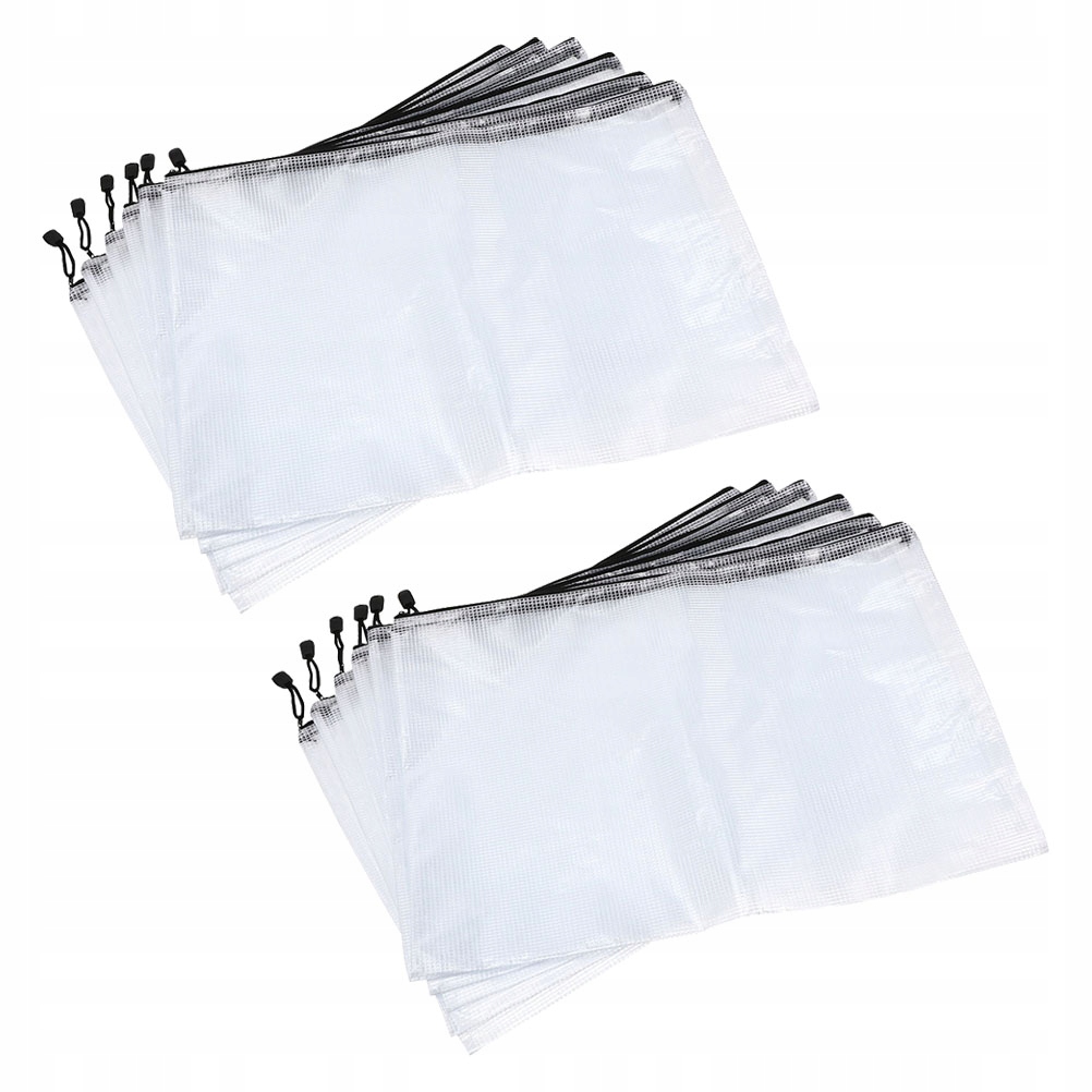 TORBA STUDENCKA Z KOPERTĄ PLASTIKOWĄ W SIATCE