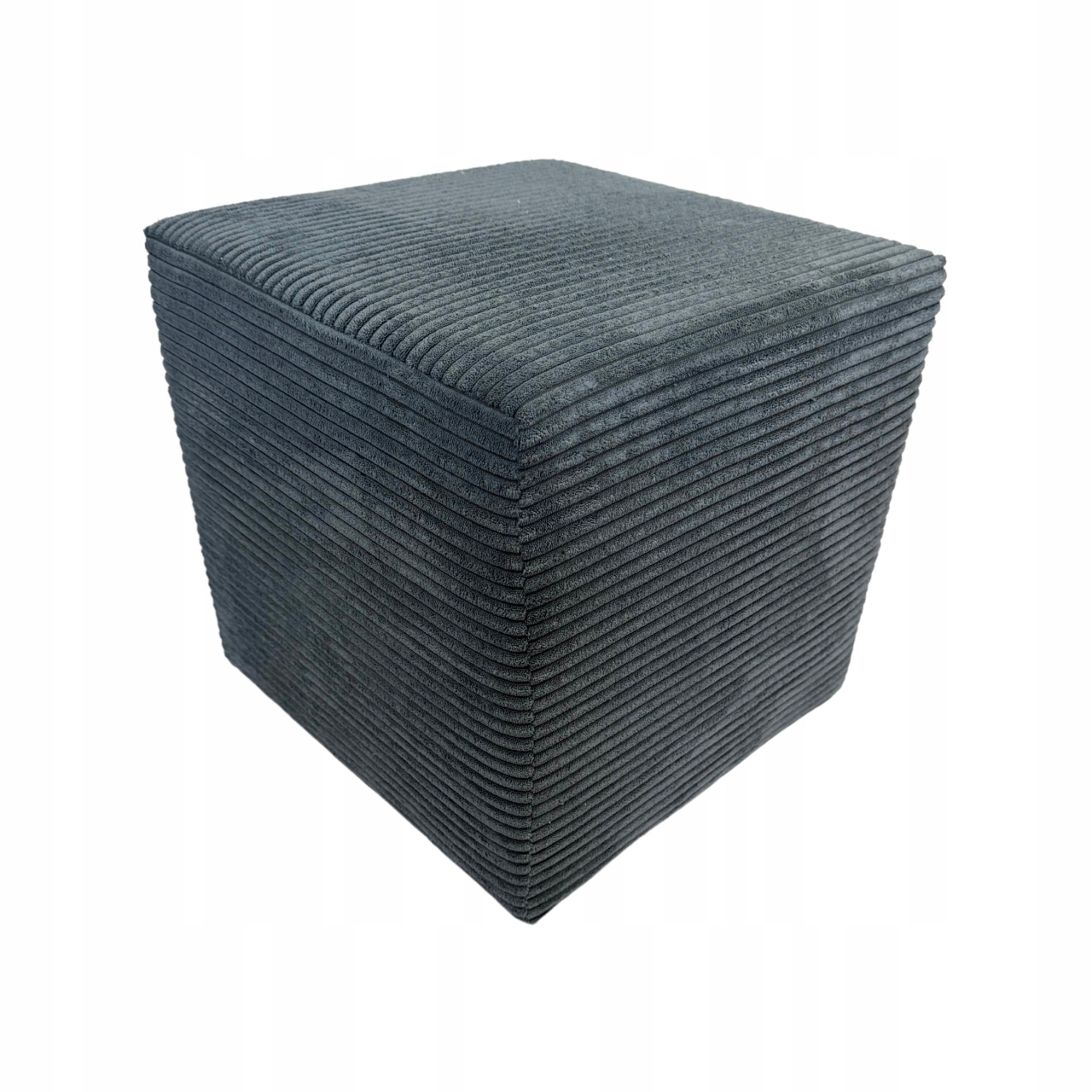 Taburet čtvercová poso šedá barva