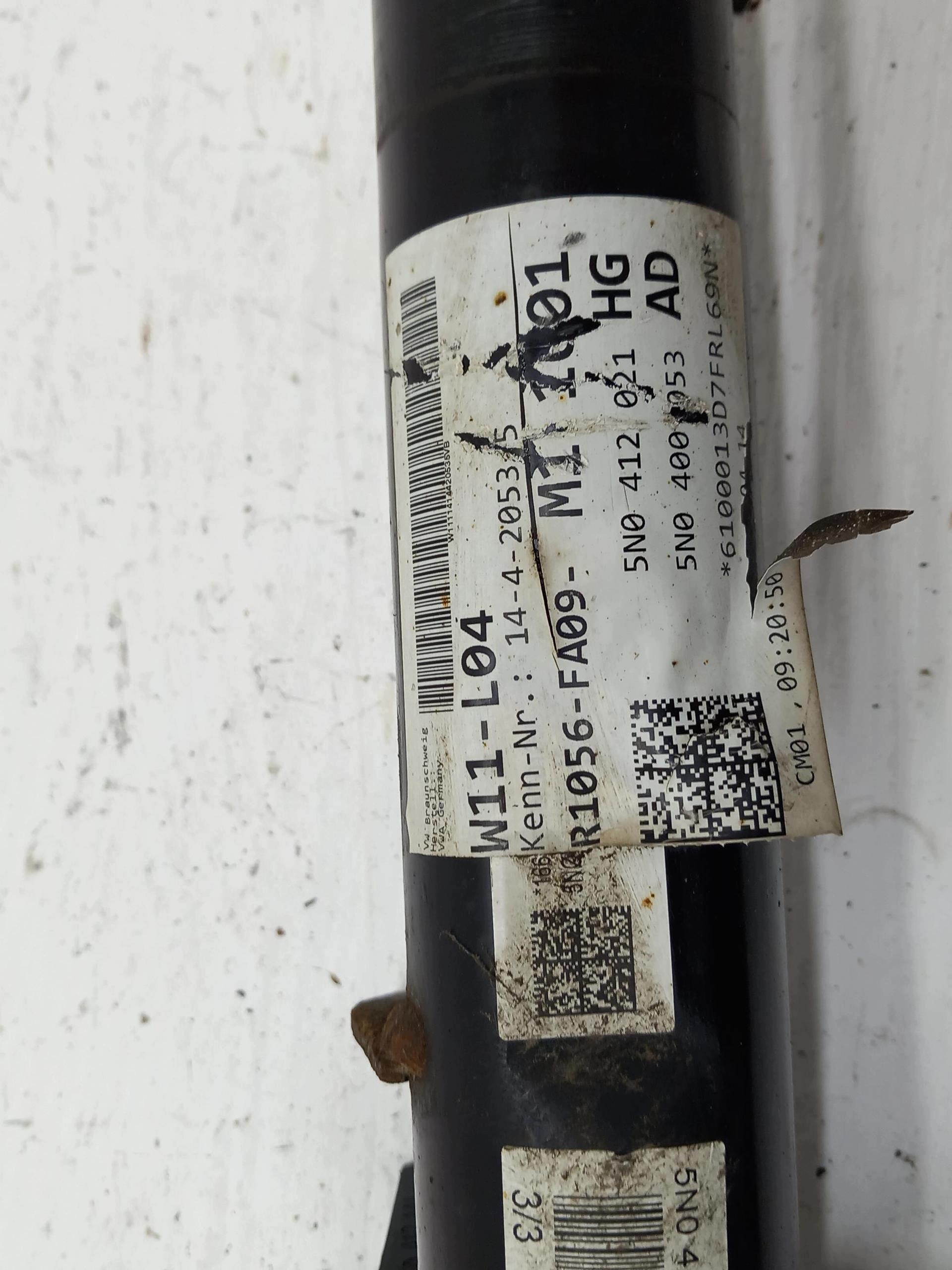 shock absorber complete left front VW TIGUAN and 5N 5N0412021HG