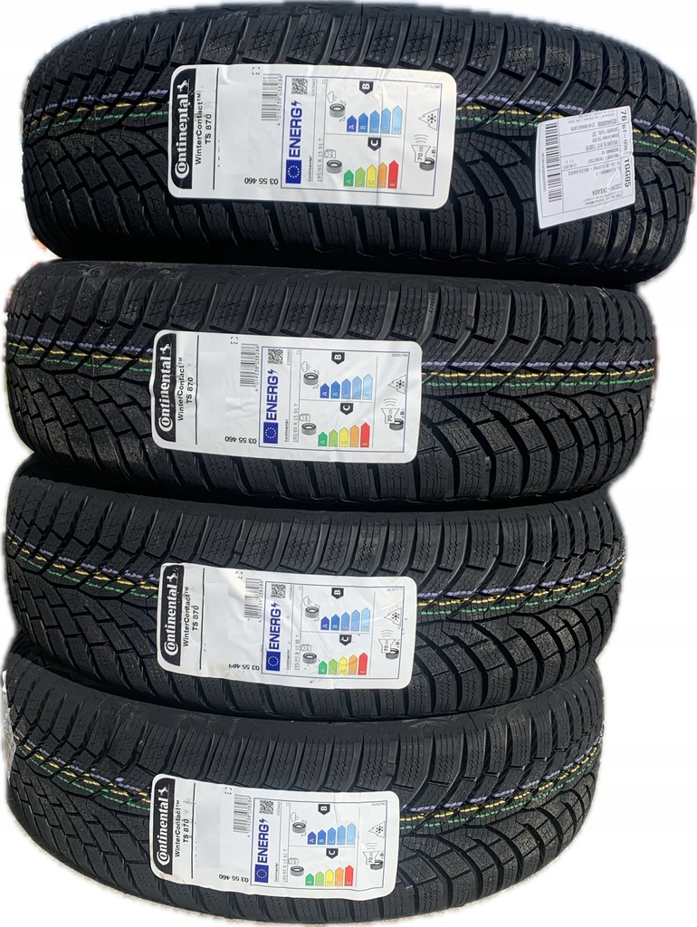 4x 205/55R16 91H Continental WinterContact TS870 Ubezpieczenie 3 Lata 2026r
