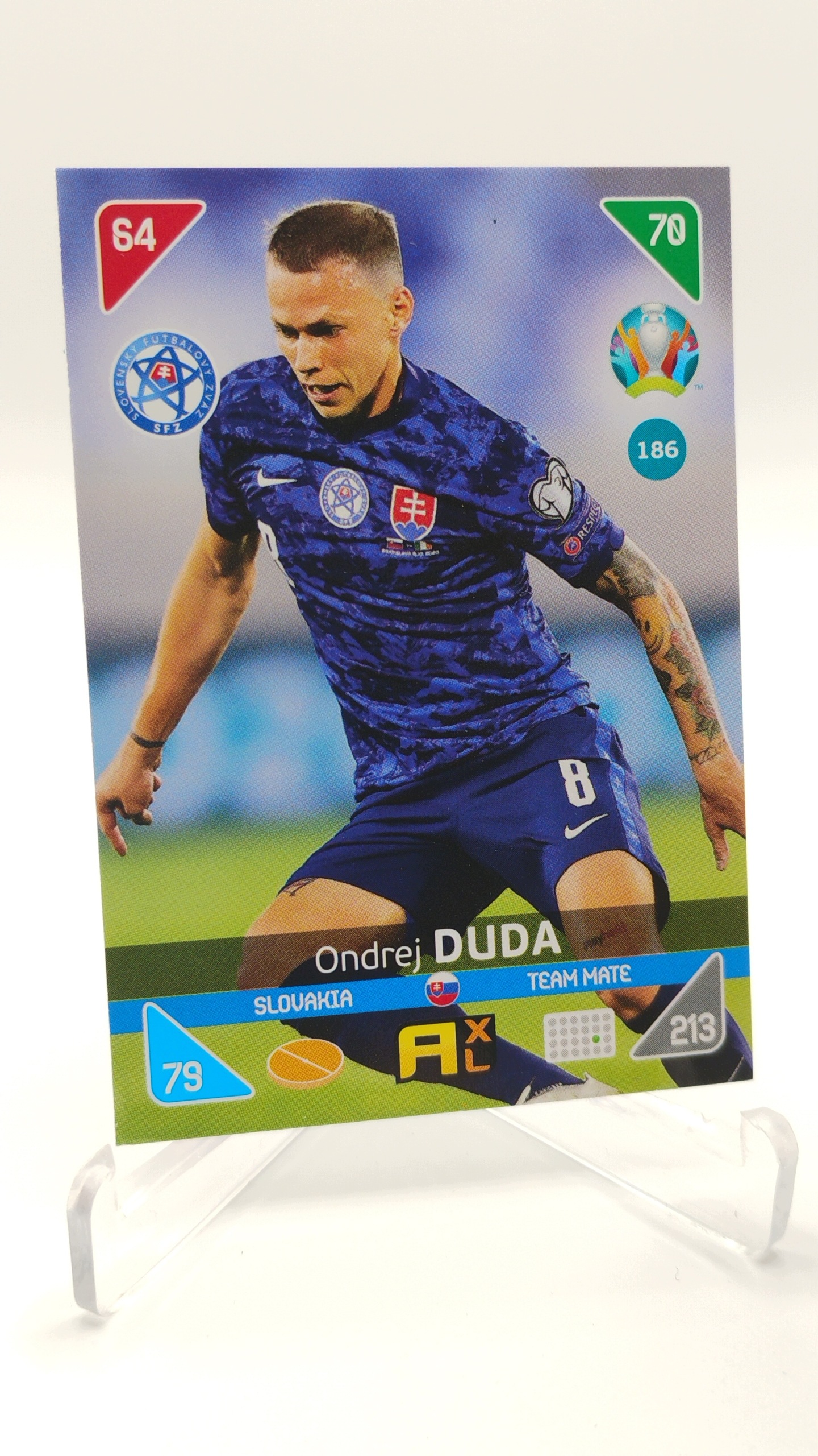 Panini Euro 2020 Kick Off 2021 Team Mate 186 Ondrej Duda Słowacja
